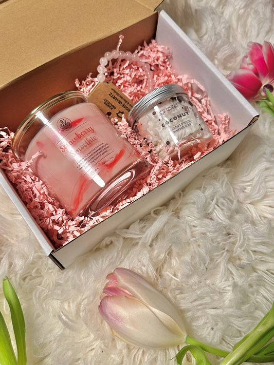 Presentbox: Love - Strawberry Smoothie